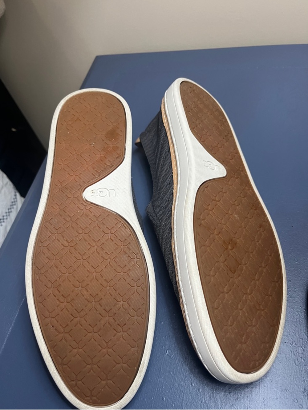 UGG Sammy Chevron Knit SlipOn shoes 7.5 - Picture 7 of 7